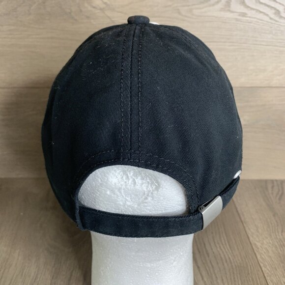 American Flag Front Ball Cap Black Adjustable Strap and Clamp Close - Picture 5 of 10